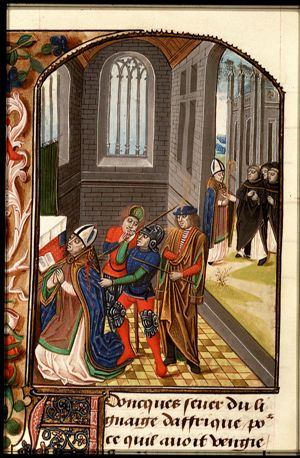 The death of Philip of Alexandria(?)