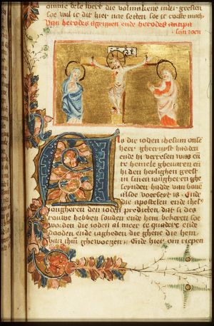 The Crucifixion, with Mary and St. John