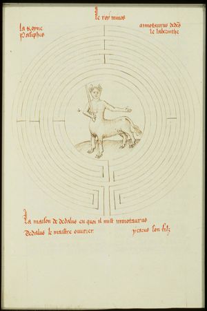 The minotaur in the labyrinth