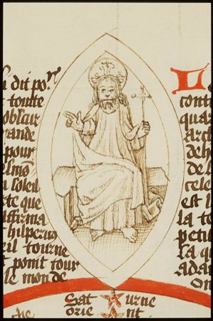Christ enthroned (1st of 2)