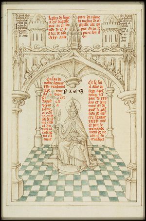 St. Peter as pope (first bishop of Rome)