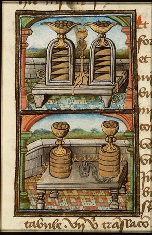 Brazen vessels for the Tabernacle