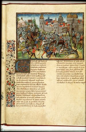 Antiochus IV Epiphanes besieges Jerusalem