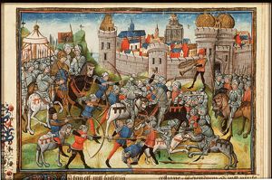 Antiochus IV Epiphanes besieges Jerusalem