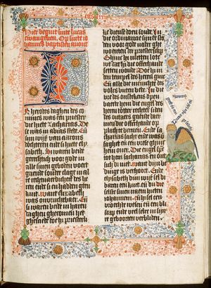 The symbol of the Evangelist St. Luke: the ox