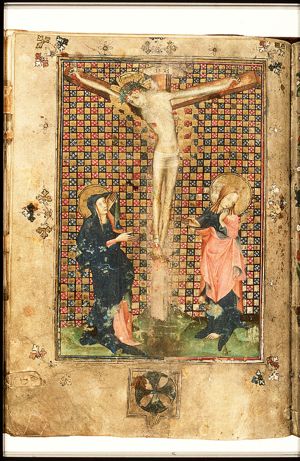 The Crucifixion, with Mary and St. John
