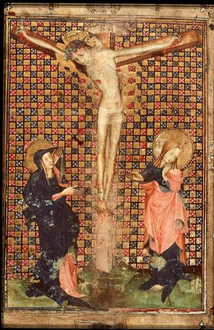 The Crucifixion, with Mary and St. John