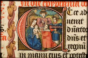 The adoration of the Christ-child by the Magi