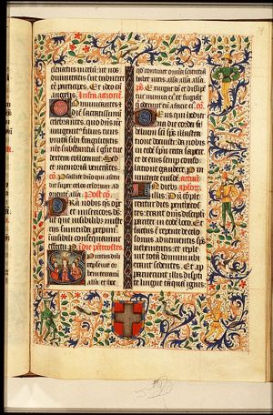 Pentecost: the Holy Spirit descends upon Mary and the apostles
