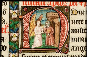 St. Peter liberated from prison by an angel