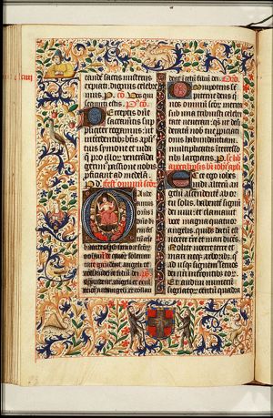 Christ among saints (All Saints)
