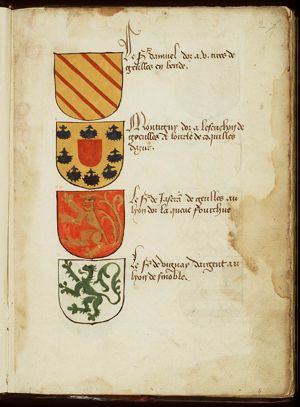 Coat of arms of the Lord Damuel