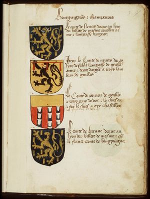 Coat of arms of the Count of Nevers