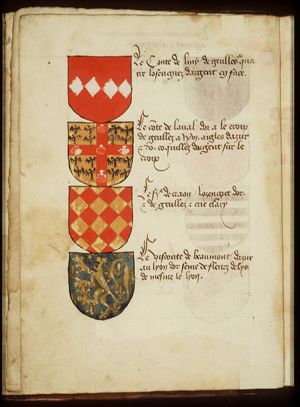 Coat of arms of the Count of Liny