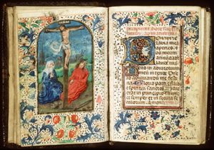 The Crucifixion, with Mary and St. John