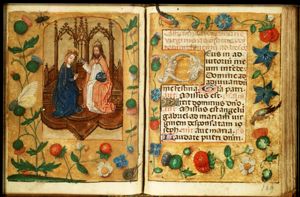 The coronation of Mary by God the Father