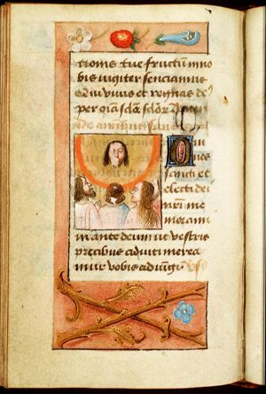 Christ among saints (All Saints)