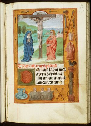 The Crucifixion, with Mary and St. John