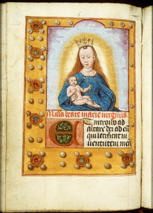 Madonna: Mary holding the Christ-child