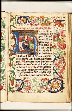 Madonna: Mary with the Christ-child; Hortus Conclusus