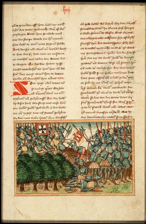 The battle of Aljubarrota