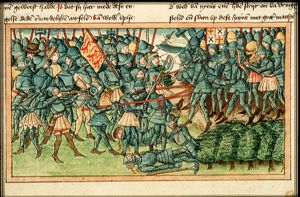 The battle of Otterbourne