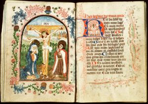 The Crucifixion, with Mary and St. John