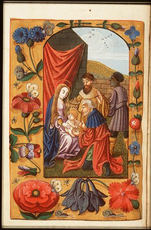 The adoration of the Christ-child by the Magi