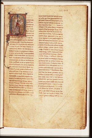 Moses Ben Abraham writing