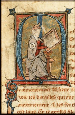 Moses Ben Abraham writing