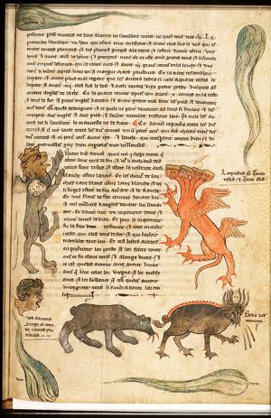 Daniel's vision: four winds, four symbolic beasts and a crying voice