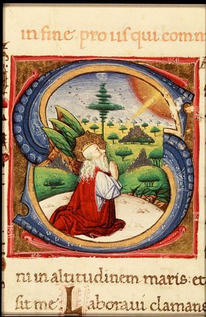 David at prayer