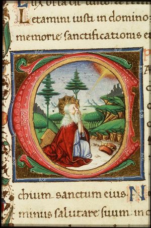David at prayer