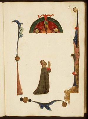 A man praying