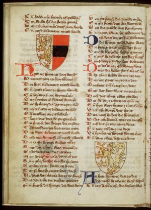 Coat of arms of Godfried I, count of Leuven and duke of Brabant and Lower Lorraine