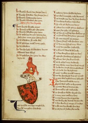Coat of arms of Dirk I, count of Holland