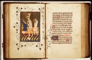 The tortures of Christ: Christ is flagellated