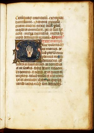The Holy Wound in Christ's Right Hand