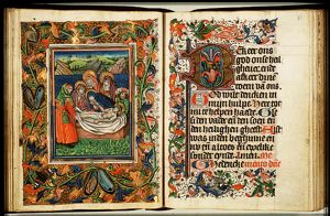 The entombment of Christ