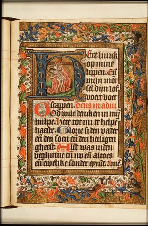 The Trinity: God the Father holding the body of Christ (Not Gottes)