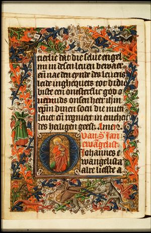 The Evangelist St. John holding the poisoned chalice