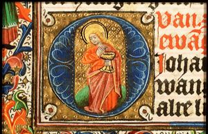 The Evangelist St. John holding the poisoned chalice