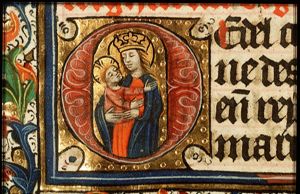 Madonna: Mary holding the Christ-child