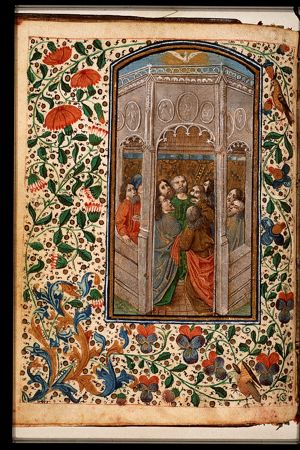 Pentecost: the Holy Spirit descends upon the apostles