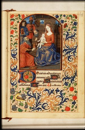 The adoration of the Christ-child by the Magi
