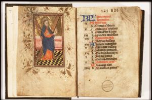 St. Andrew, with the X-shaped cross