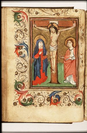 The Crucifixion, with Mary and St. John