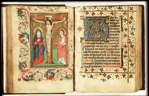 The Crucifixion, with Mary and St. John