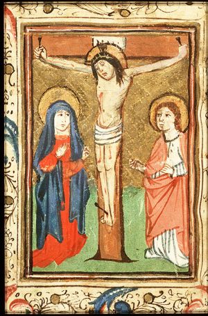 The Crucifixion, with Mary and St. John
