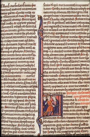 Moses leads the Israelites out of Egypt